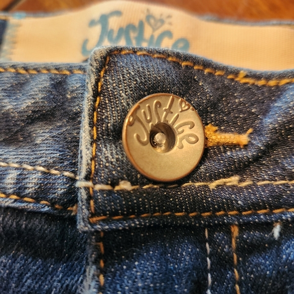 Justice Jeans Girls Size 12 1/2 Simply Low - Picture 3 of 9